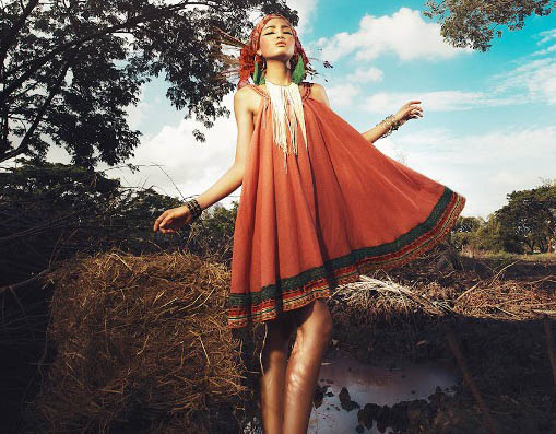 Chà Mi Next Top hóa cô gái digan