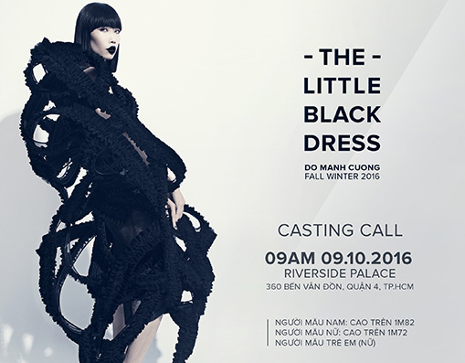 Đỗ Mạnh Cường tuyển chọn người mẫu cho show thu đông 2016