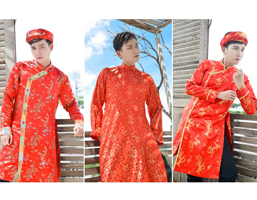 Nam vương áo dài Tâm Bảo gợi ý giúp các đấng mày râu tỏa sáng ngày cưới