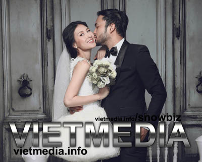 Kathy Uyên rạng rỡ cô dâu