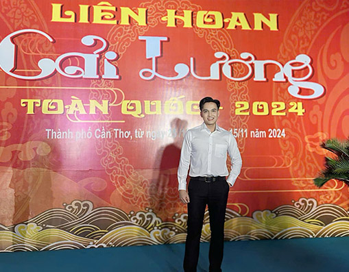 Nghệ sĩ Đông Nguyên Đạt Huy Chương Bạc Liên Hoan Sân Khấu Cải Lương Chuyên Nghiệp Toàn Quốc 2024