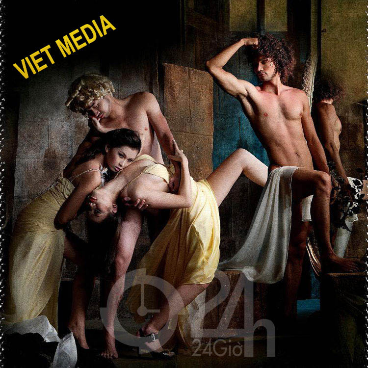 Vĩnh Thụy và Mạnh Tuấn nude cổ điển với các giai nhân
